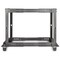 Rocstor SOLIDRACK 12U OPEN FRAME RACK 4-POST ADJUSTABLE DEPTH RACK -BLACK Y10E008-B1 - alternate 9
