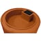 Good Ideas Impressions Palm 50 Gallon Rain Saver - Terra Cotta IMP-L50-TC - alternate 4