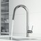 Vigo Hart Hexad Single Handle Pull-Down Spout Kitchen Faucet in Stainless Steel VG02034ST - alternate 6