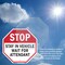 Signmission Stop Stay in Vehicle Wait for Atten, 10 inch X 10 inch, Aluminum Metal Signs, 2PK OC-A-2PACK-10-275 - alternate 6