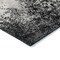 Homeroots 3' X 5' Black Gray And Ivory Abstract Washable Indoor Outdoor Area Rug 599460 - alternate 7