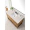 James Martin Vanities Breckenridge 48" Single Vanity, Light Natural Oak, w/ 3 CM Siberian Silestone Top 330-V48-LNO-3SFR - alternate 8