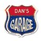 Signmission Dan's Garage, 18 inch X 18 inch, Plastic Sign, 2PK SHI-P-2PACK-18-383-DAN - alternate 1