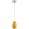 Access Lighting Champagne, LED Pendant, Brushed Steel Finish, Maya Glass 28012-3C-BS/MYA - alternate 5