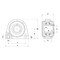 Ntn Pillow Block Bearing, Stainless Steel Housing Material, Set Screw, Ball, 1-7/16 in Dia, Stainless Steel Insert Material SUCPA207-23CCFG1 - alternate 2