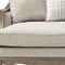 Homeroots 86" Brown And Beige Upholstered Solid Wood Sofa With Toss Pillows 491013 - alternate 6