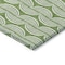 Homeroots 8' Green And Ivory Round Ogee Washable Indoor Outdoor Area Rug 601562 - alternate 7