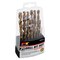 Performance Tool 21 pc. Twist Drill Set, Titanium Coated, Plastic Wood Metal W9018 - alternate 1