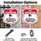 Signmission No Trespassing Shield Sign This Property, 6 Inch X 6 Inch, Plastic Sign SHI-P-6-424 - alternate 5