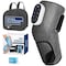 Serenelife Air Compression Knee Massager for Pain Relief and Therapy, Knee Elbow Shoulder Brace Wrap with 4 SLKNMSG14 - alternate 1