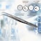 A2Z Scilab Tweezers, Fine Serrated Tip Curved Lab Forceps, 4.5 inch, Stainless Steel A2Z-ZR1123 - alternate 5