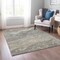 Homeroots 10' X 14' Taupe Beige And Ivory Abstract Washable Indoor Outdoor Area Rug 577840 - alternate 6