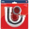 Do It Best 1-1/2'' Chrome Plated J-Bend Carded DIB2CP - alternate 2