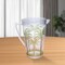 Homeroots 2.5 Quart Clear and Green Palm Tree Acrylic Pitcher 523322 - alternate 8
