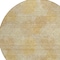 Homeroots 8' Gold Beige And Wheat Round Polka Dot Washable Indoor Outdoor Area Rug 614673 - alternate 5