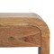 Homeroots 16" Brown Solid Wood One Drawer Nightstand 653810 - alternate 11