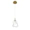 Euf Norah, Pendant, 13", Gold, Clear Glass 50247-011 - alternate 5