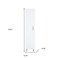 Homeroots 71in White Wood Pantry Or Storage Closet 526164 - alternate 3