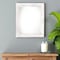 Homeroots 20" x 30" White Solid Wood Hanging Picture Frame 386541 - alternate 3