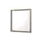 Homeroots 38" White And Silver Wood Lighted Dresser Mount Framed Mirror 564644 - alternate 6