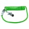 Mytee Products 7-Way ABS Coil 15ft Green 48in x 12in Leads Trailer x Tractor MP-ABS15-48x12 - alternate 1