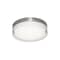 Afx Tribeca, LED Flush Mount, 12"W, Satin Nickel TRBF12LAJUDSN - alternate 1