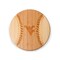Picnic Time Family Of Brands NCAA West Virginia Mountaineers Home Run! Baseball Cheese Board - Novelty Charcuterie Board 894-00-505-833-0 - alternate 1