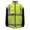 Game Workwear Hi-Vis 4-in-1 Jacket, 100% Polyester PU Coated Fabric, Hi Vis Lime, M 1365 - alternate 3