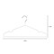 Simplify 12 Pack Metal Hangers in White 23271-WHITE - alternate 6