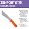 Zenport Crop Harvest Knife, Lettuce Trimmer, 7.25-Inch Blade K115 - alternate 4