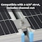 Newhouse Electric Steel Solar Panel Mid Clamp with Bolt, Cone Nut, and Spring for 1-5/8 in. Strut, 5PK SPMC158-5PK - alternate 5