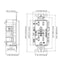 Leviton 20 Amp SmartlockPro GFCI Receptacle/Outlet, Hospital Grade GFNT2-HGR - alternate 3