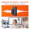 Delton Ascent Replacement 3.5mm Cable for Kids Learning Computer Headset Headphones 3-Pack, Orange S35 - alternate 6