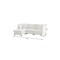 Homeroots 79" White Fabric Modular Sleeper Sofa With Ottoman 568300 - alternate 8