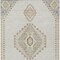 Homeroots 8' X 10' Ivory Gray And Brown Oriental Washable Indoor Outdoor Area Rug 598421 - alternate 5