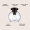 Jonathan Y Atlas 7.75" Metal/Glass LED Flush Mount, Oil Rubbed Bronze JYL7443A - alternate 7