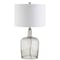 Jonathan Y Augustine 26" Glass LED Table Lamp, Smoked Gray JYL4003A - alternate 6