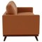 Leisuremod Chester Modern Leather Sofa with Birch Wood Base, Cognac Tan CS83TN-L - alternate 8