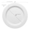 Smarty Had A Party 7" White Pearl String Round Disposable Plastic Salad Plates, 120PK 8877-WH-CASE - alternate 8