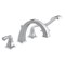 Delta Faucet Tub with Hand Shower Trim, 4, Chrome T4751 - alternate 2