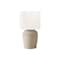 Monarch Specialties Lighting, 17"h, Table Lamp, Beige Ceramic, Ivory / Cream Shade, Contemporary I 9779 - alternate 1