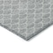 Homeroots 5' X 8' Gray And Ivory Geometric Washable Indoor Outdoor Area Rug 596190 - alternate 7