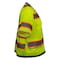 Reflective Apparel ANSI Type R Class 3 Twelve Pocket Surveyors Vest 578ET-LM-6X-7X - alternate 4