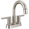 Delta Nicoli Two Handle Centerset Pull-Down Bathroom Faucet, 6.94 in, Stainless 25749LF-SSPD - alternate 1