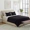 Lavish Home 3-Piece King Quilt Set Bedspread & 2 Pillow Shams with Embossed Diamond Pattern Lightweight Set 66-001-KBL - alternate 7