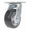 Vestil Rubber Swivel Caster 5 In. Diameter x 2 In. Width 661 Lb. Capacity Dark Black/Gold CST-VE-5X2MRA-S - alternate 1
