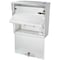 Mail Boss Townhouse Locking Wall-Mount Mailbox, Alpine White, 14/16-Gauge Steel 805948 - alternate 7