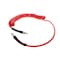 Technithane Spiral Hose, 1/4 in x 30 ft, 1/4 in Male NPT, Rigid/Swive, Red TT-14-30-R-RS - alternate 1