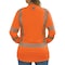 Ergodyne Hi-Vis Shirt, S, Orange, Long Sleeve 22362 - alternate 8