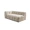 Homeroots Ivory Boucle L Shaped Two Piece Sofa and Chaise Sectional With Toss Pillows 644522 - alternate 11